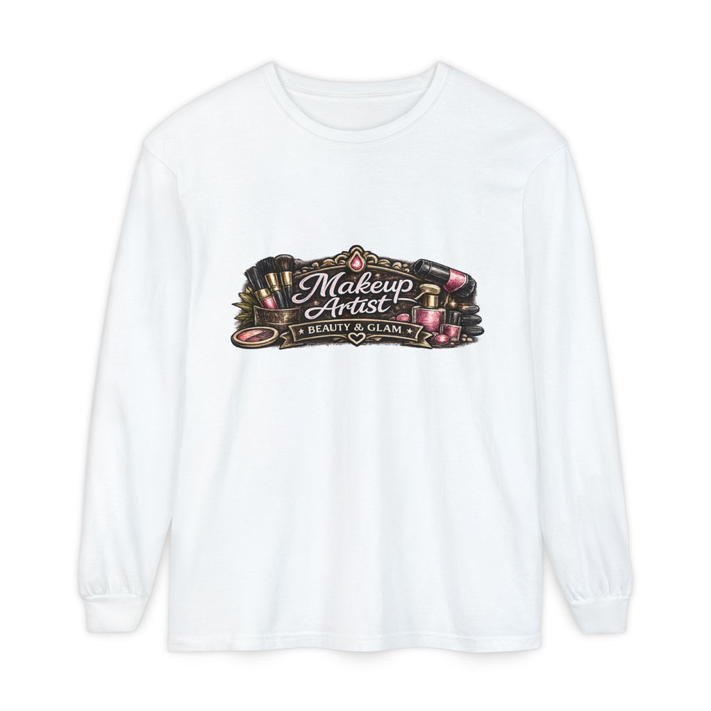 Unisex Garment-dyed Long Sleeve T-Shirt