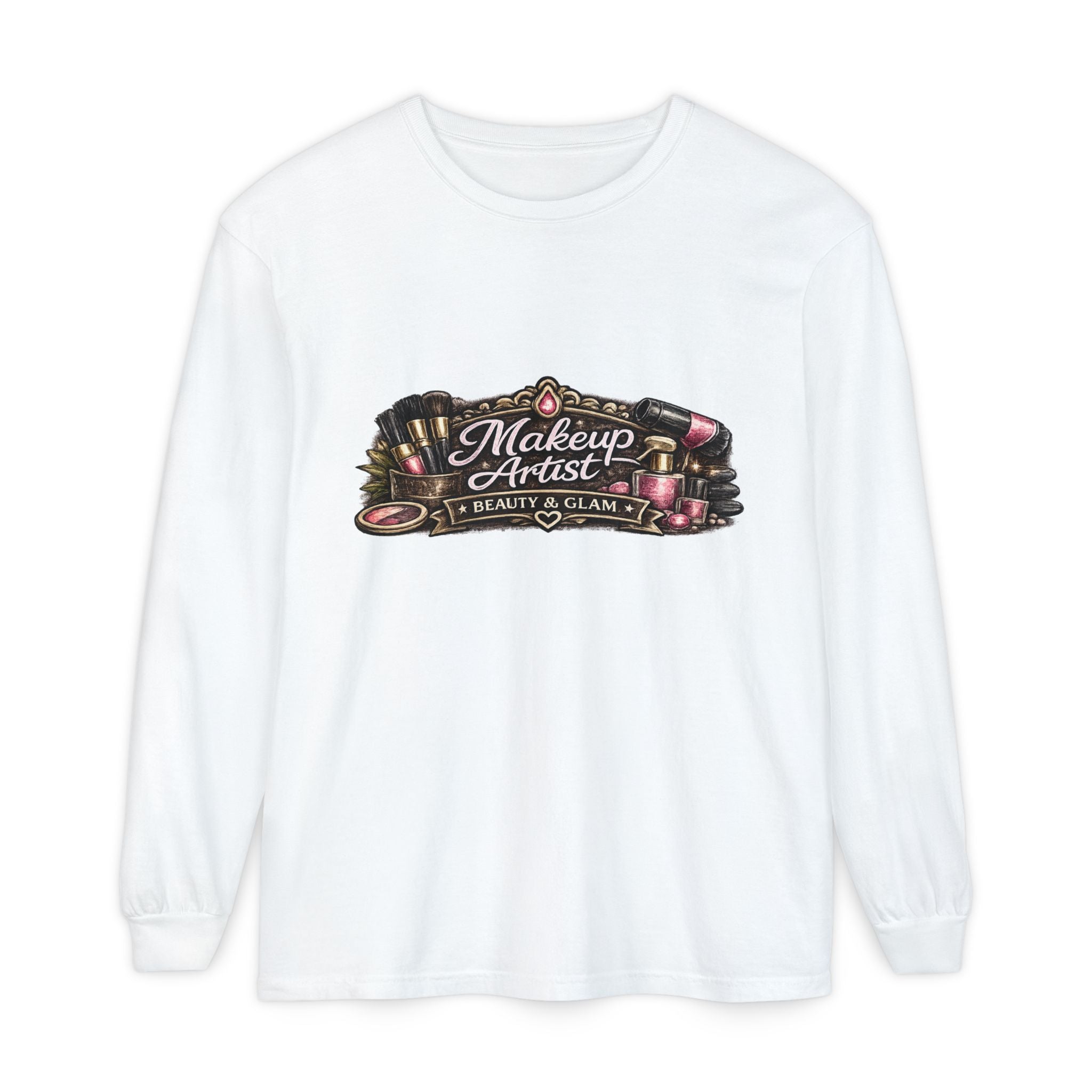 Unisex Garment-dyed Long Sleeve T-Shirt