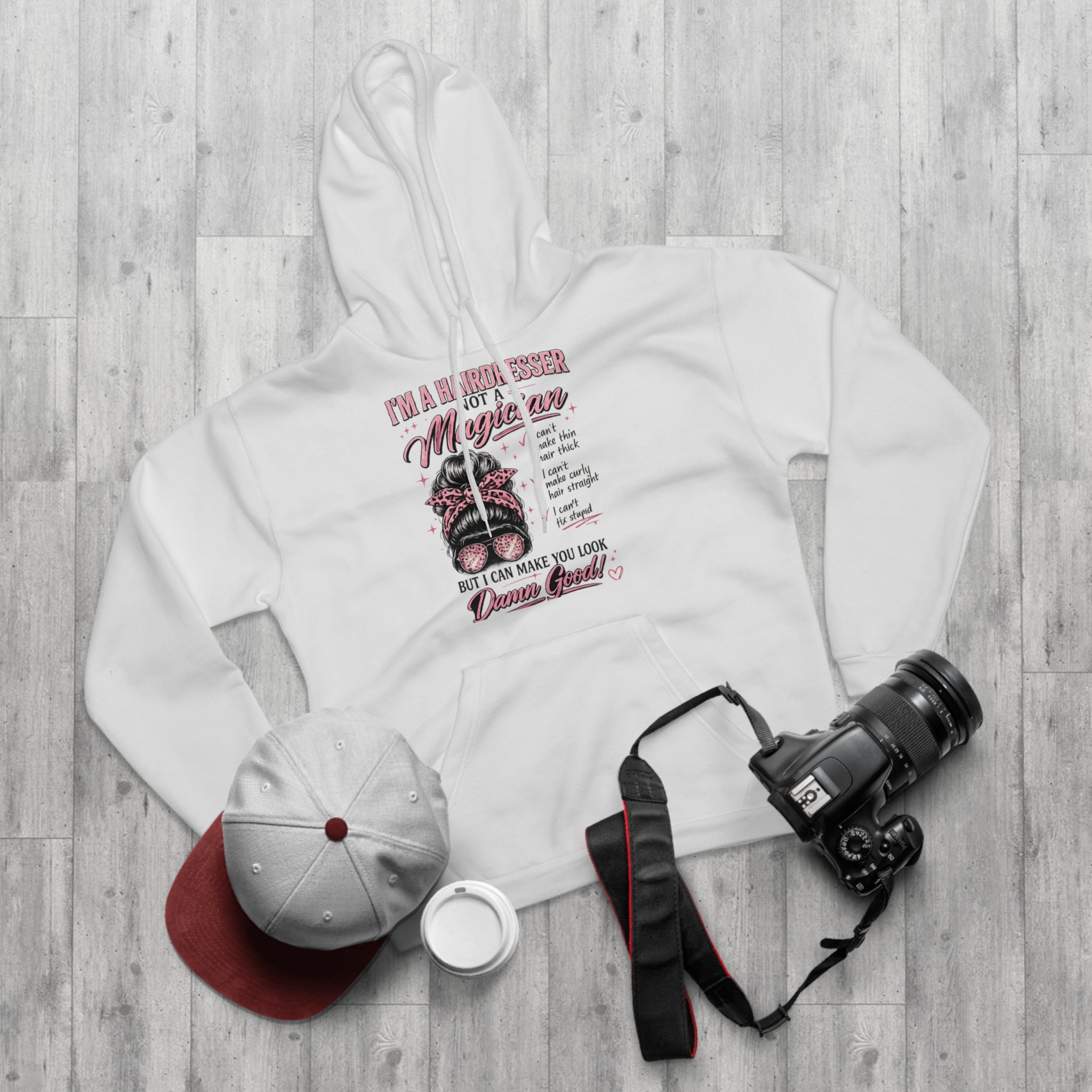 Mechanic Mom Hoodie — "I’m a Mechanic Not Magician" Funny Automotive Gift