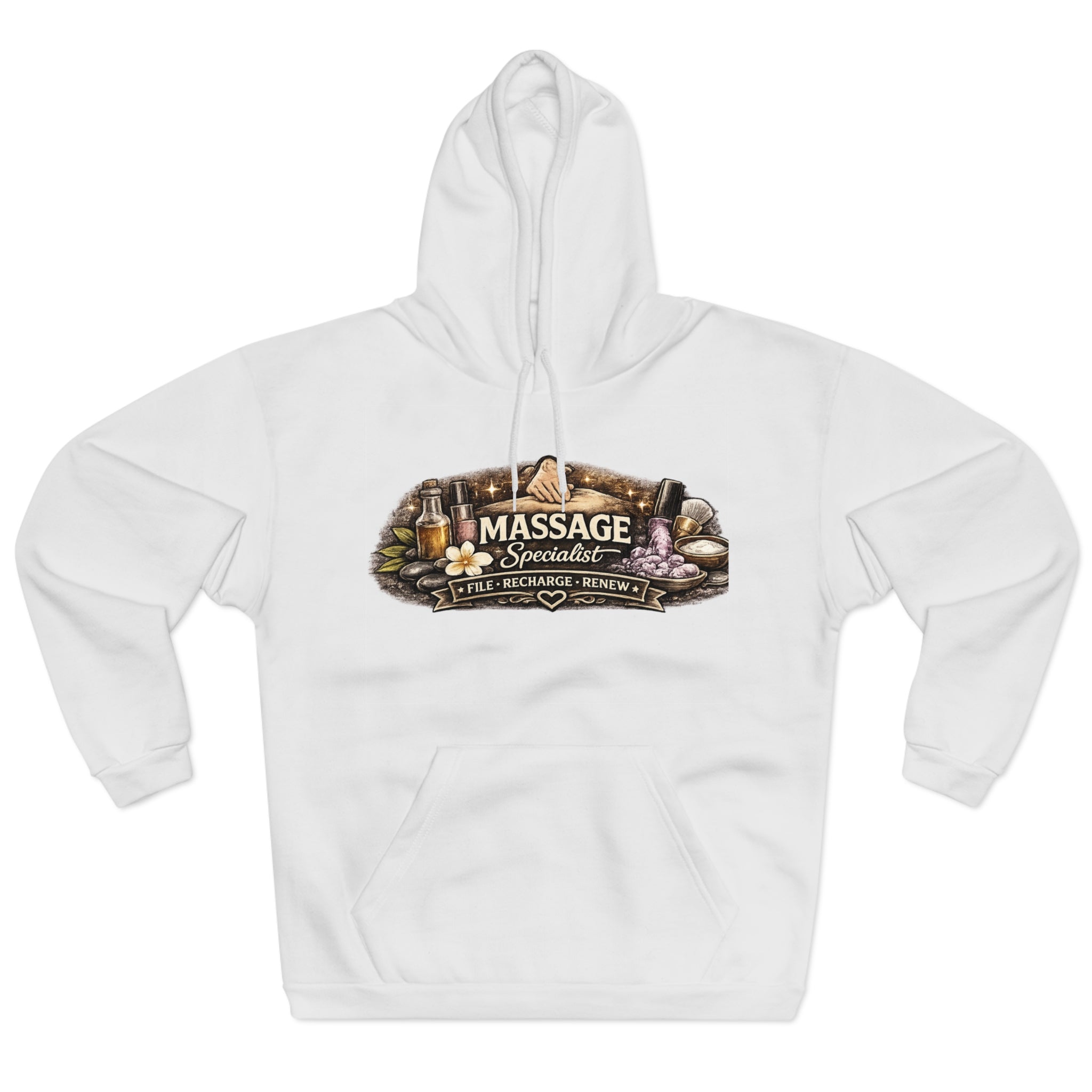 Massage Specialist Hoodie — Spa Therapy Comfort Pullover