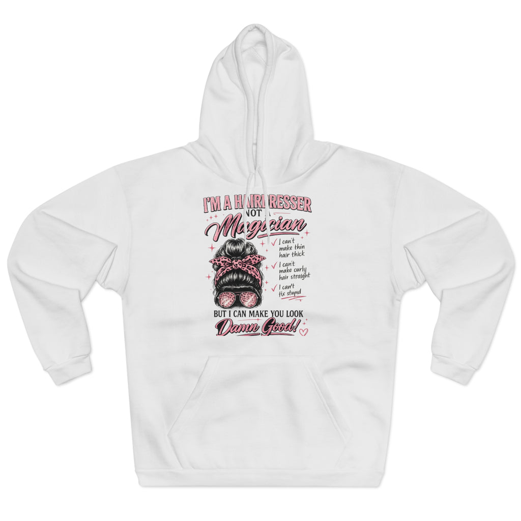 Mechanic Mom Hoodie — "I’m a Mechanic Not Magician" Funny Automotive Gift