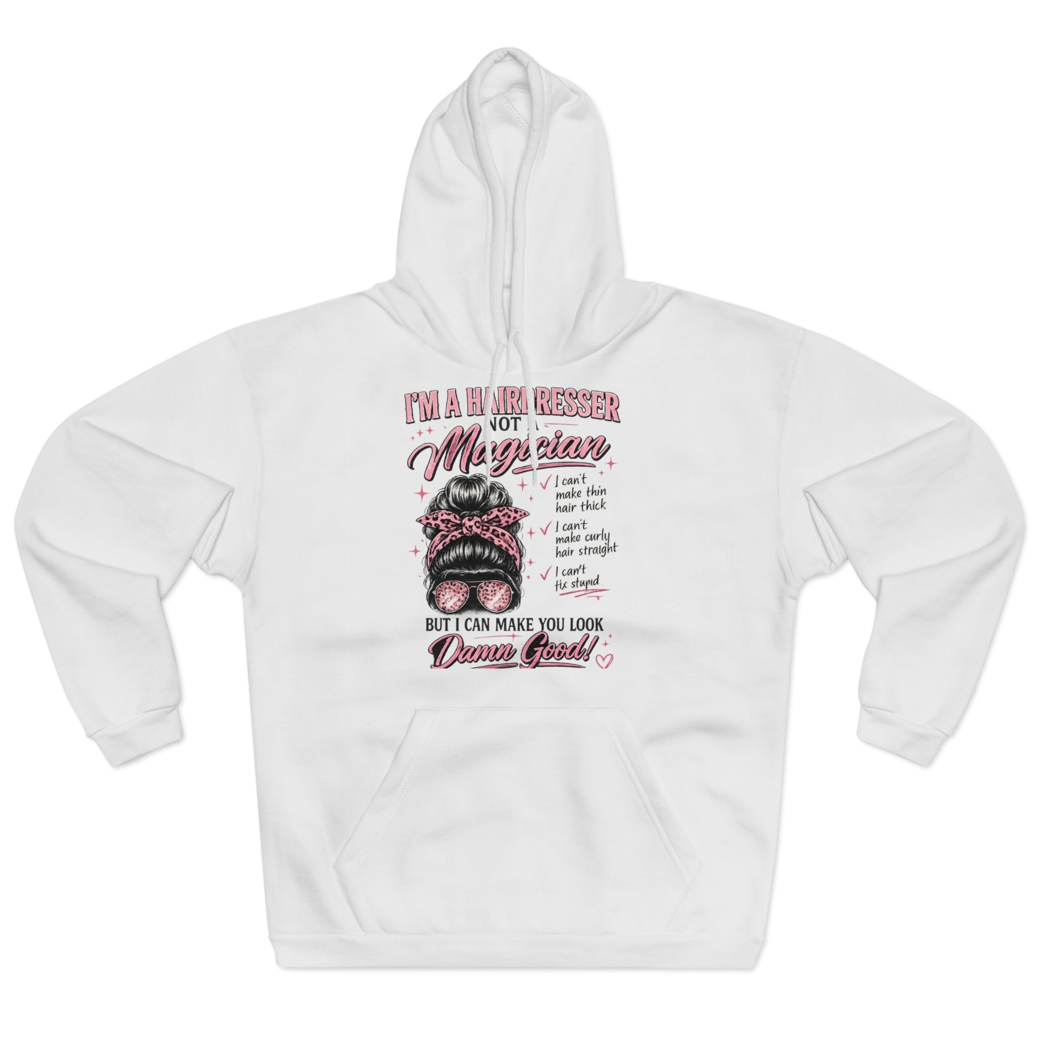 Mechanic Mom Hoodie — "I’m a Mechanic Not Magician" Funny Automotive Gift