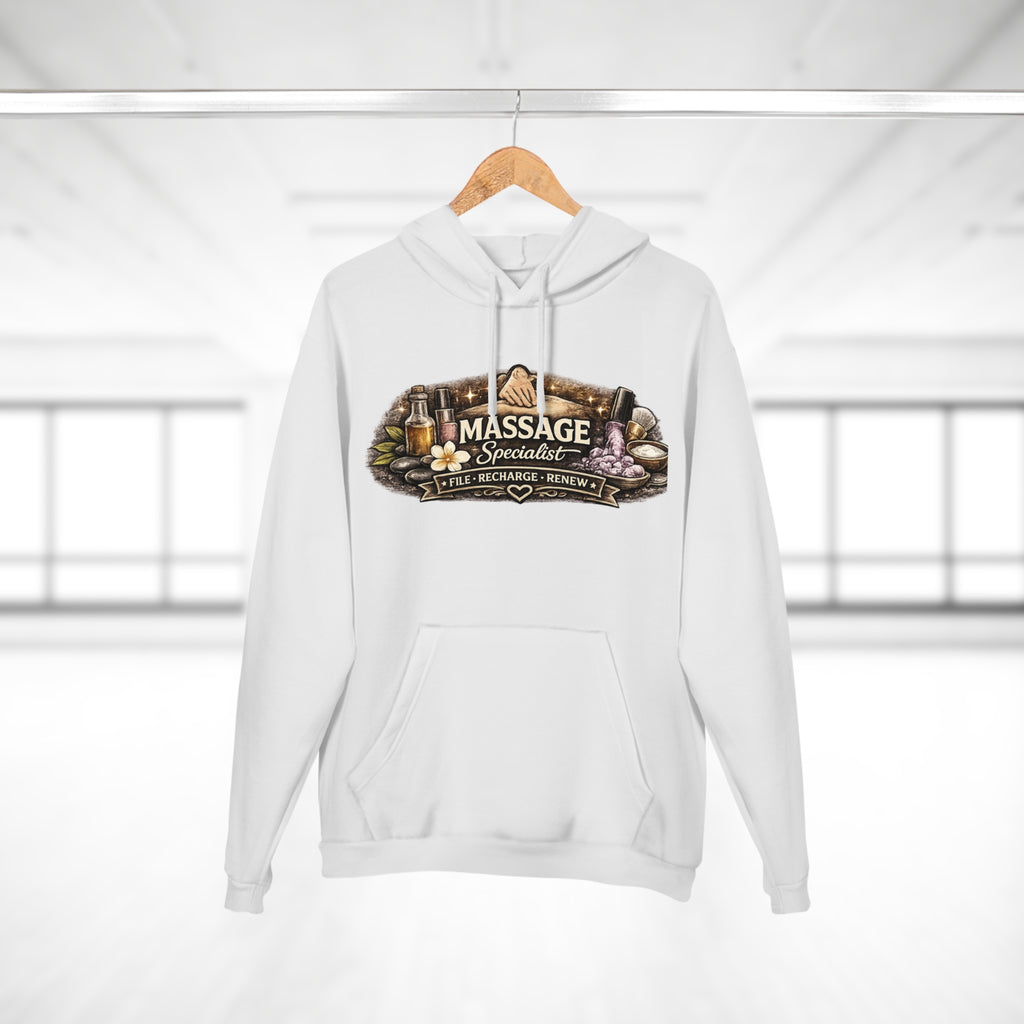 Massage Specialist Hoodie — Spa Therapy Comfort Pullover