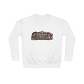 Makeup Artist Crewneck Sweatshirt — Vintage Cosmetic Tools Graphic