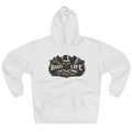 Barber Life Hoodie – "Barber Life: Cut • Shave • Trim" Graphic Pullover