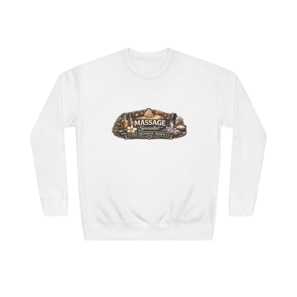 Sweatshirt - Massage Therapist Woodland Logo Crewneck