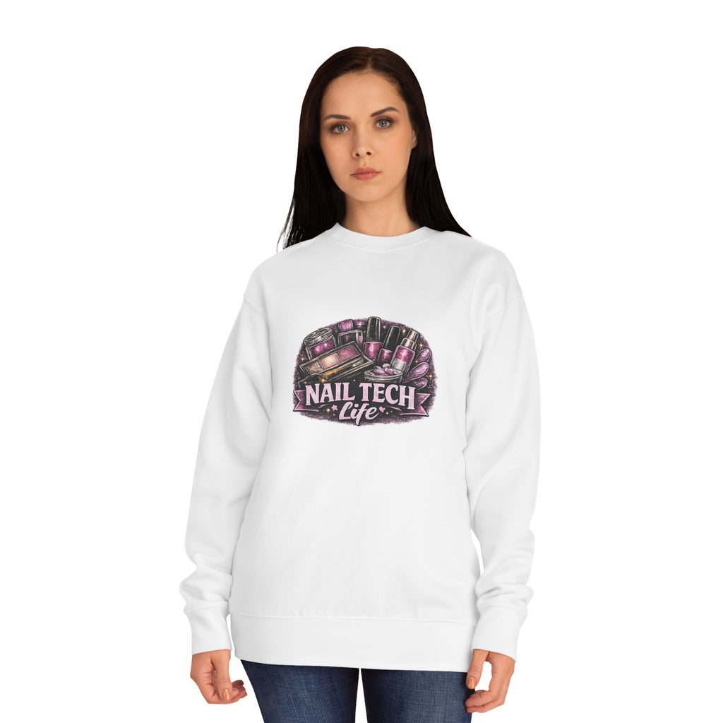 Nail Tech Life Sweatshirt — Salon-Pro Nail Technician Crewneck
