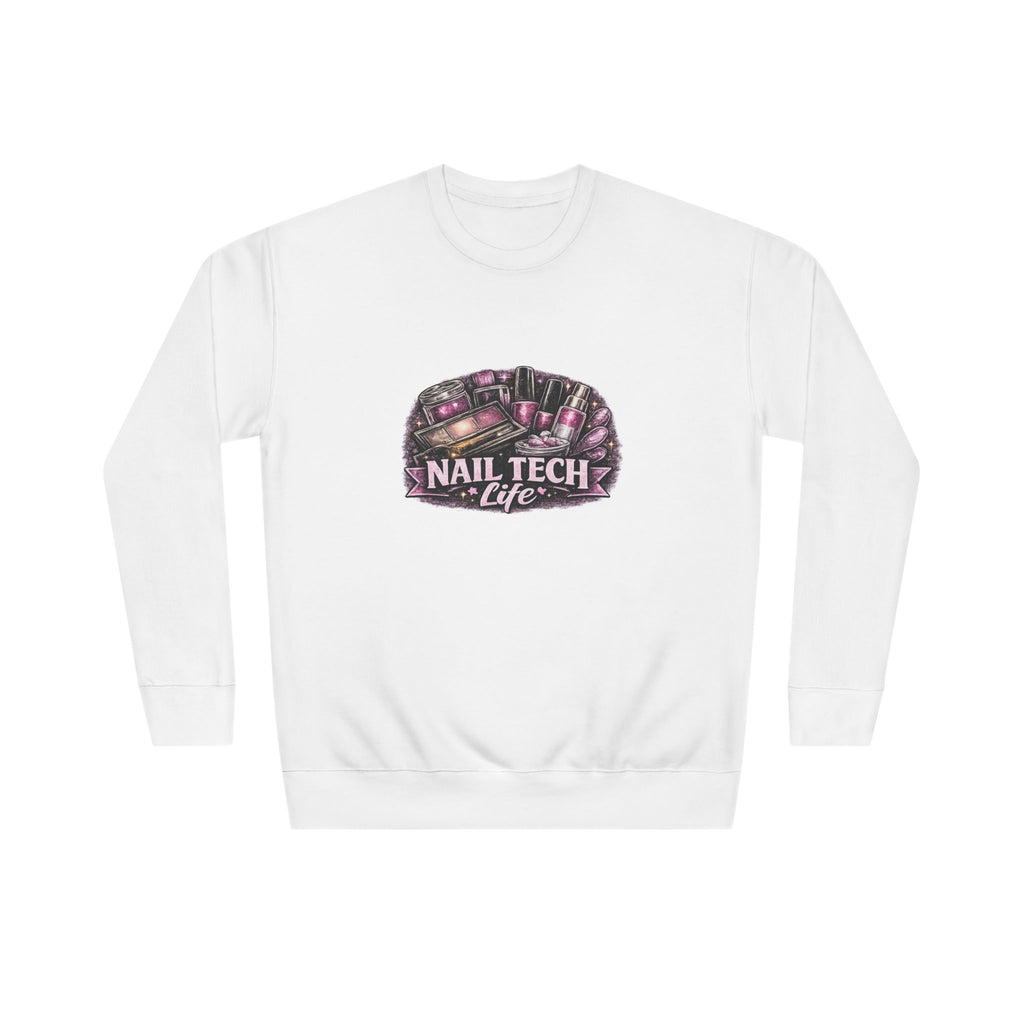 Nail Tech Life Sweatshirt — Salon-Pro Nail Technician Crewneck