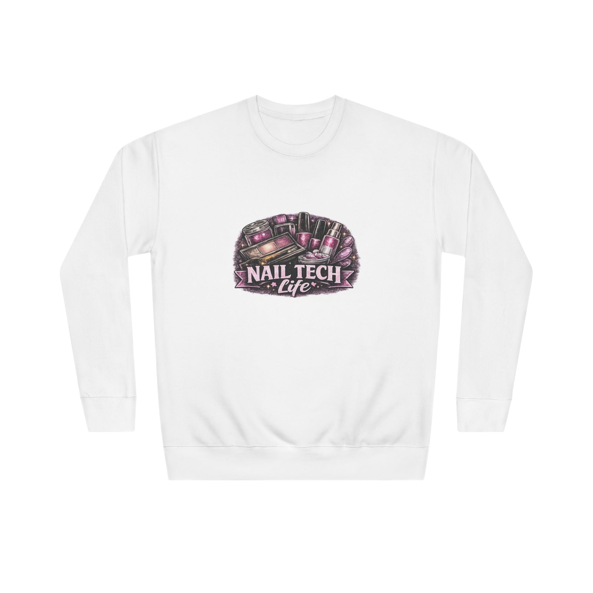 Nail Tech Life Sweatshirt — Salon-Pro Nail Technician Crewneck
