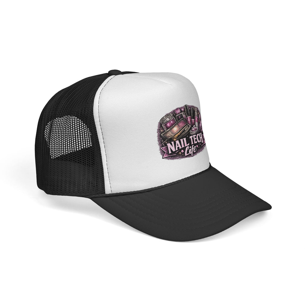 Nail Tech Life Trucker Cap – Pink Nail Polish Design