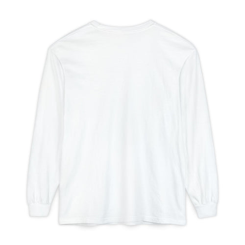 Barber Life Long Sleeve T-Shirt — Vintage Barber Shop Graphic