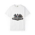 Barber Life graphic T-Shirt | Scissors, Clippers, Pomade illustration