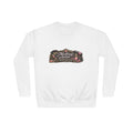 Makeup Artist Crewneck Sweatshirt — Cosmetic Tools Graphic Pullover