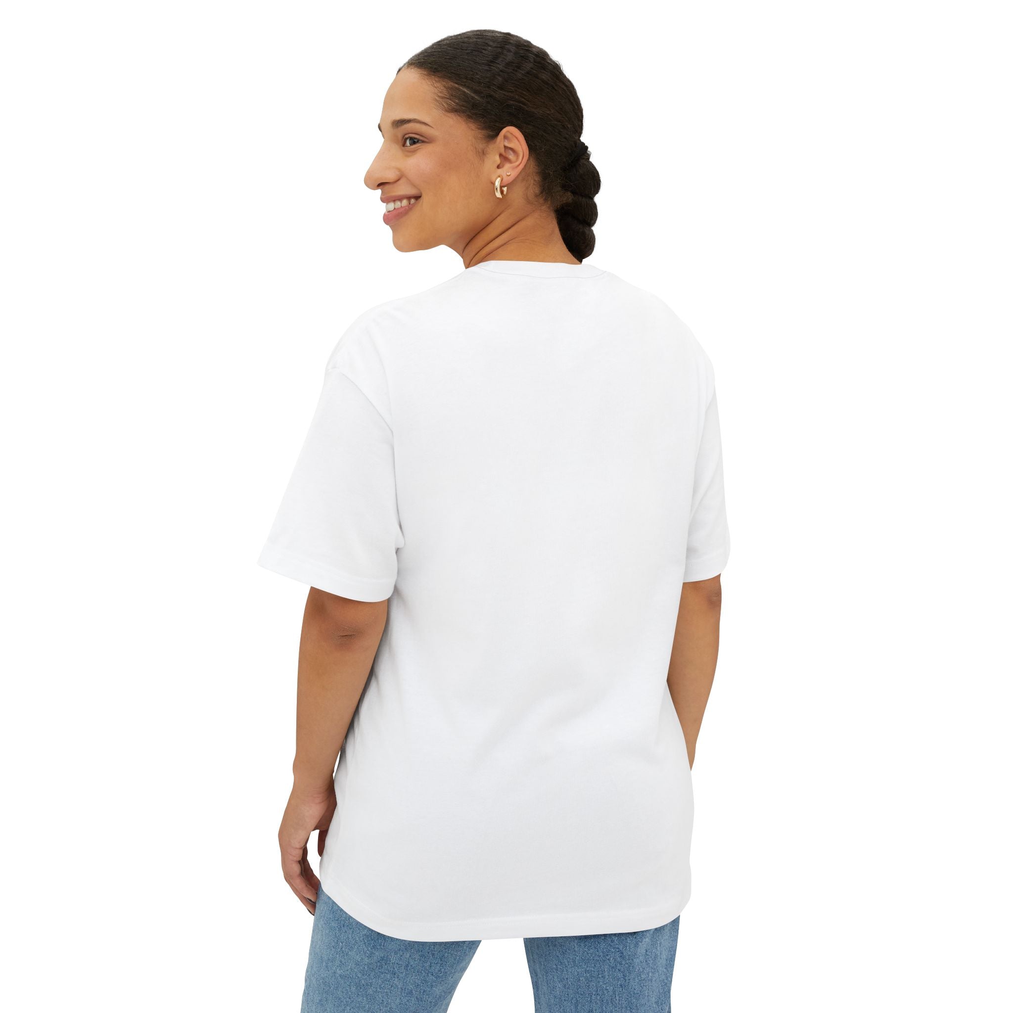 Hairdresser Graphic Tee — "I’m a Hairdresser Not a Magician" Oversized Boxy T-Shirt