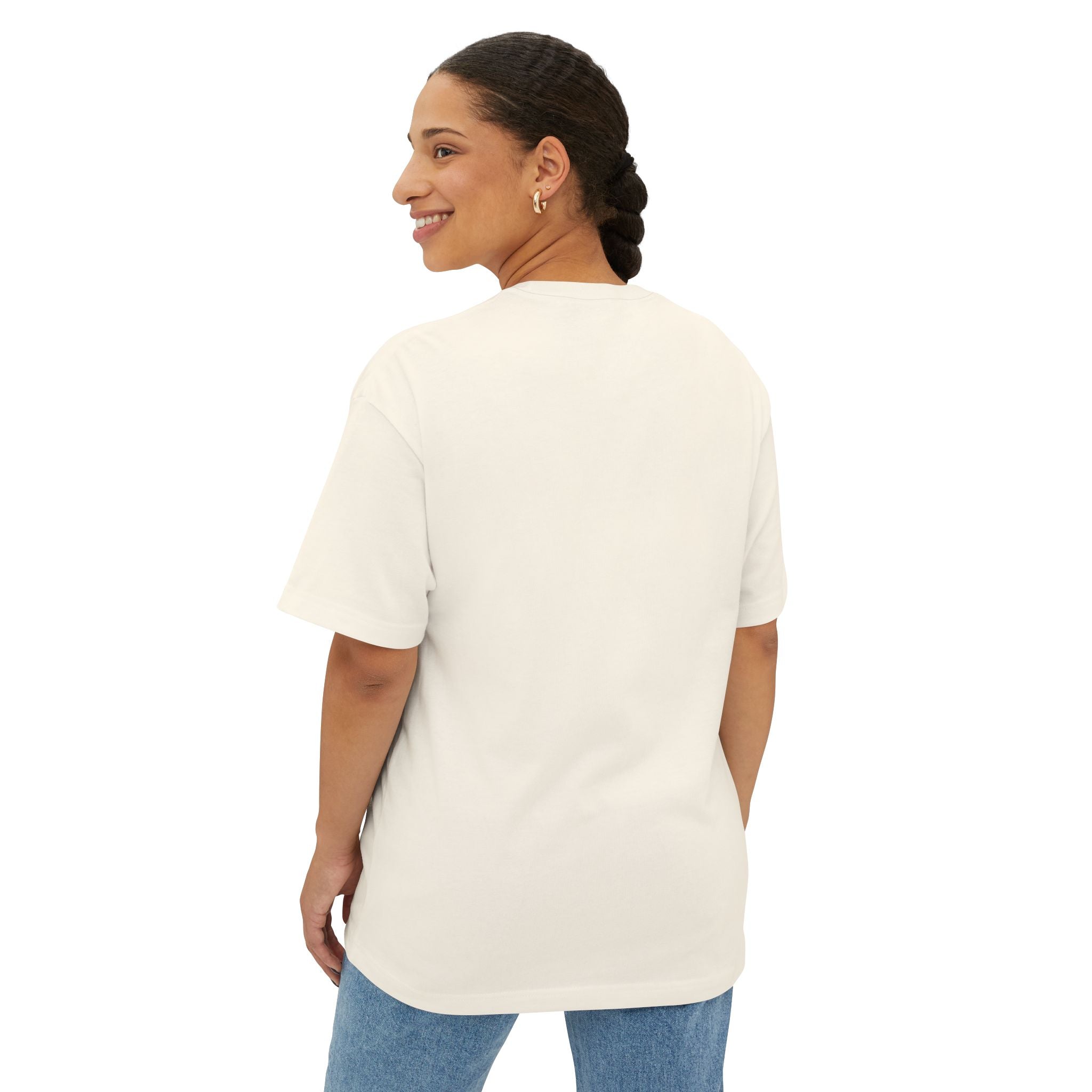 Hairdresser Graphic Tee — "I’m a Hairdresser Not a Magician" Oversized Boxy T-Shirt