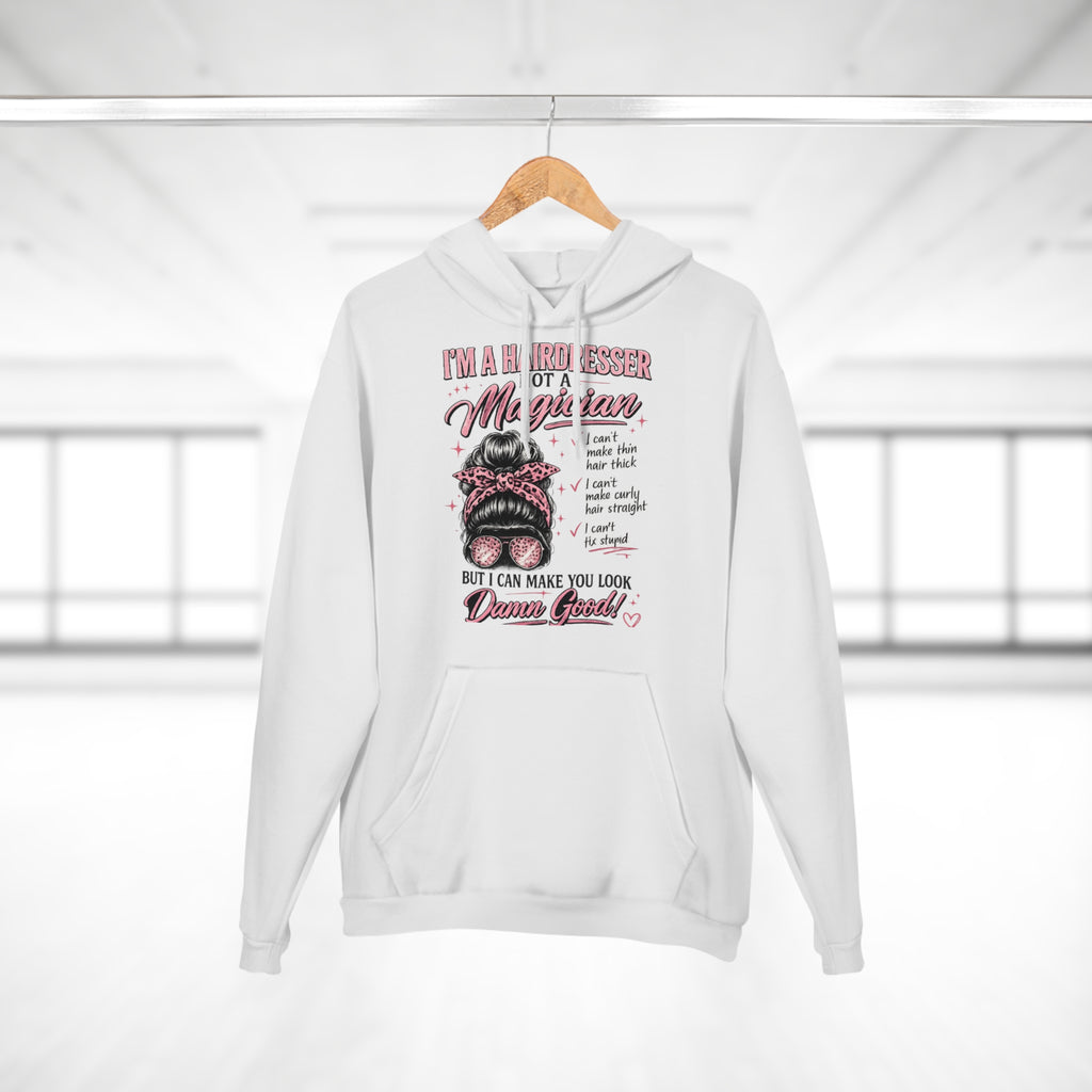 Mechanic Mom Hoodie — "I’m a Mechanic Not Magician" Funny Automotive Gift