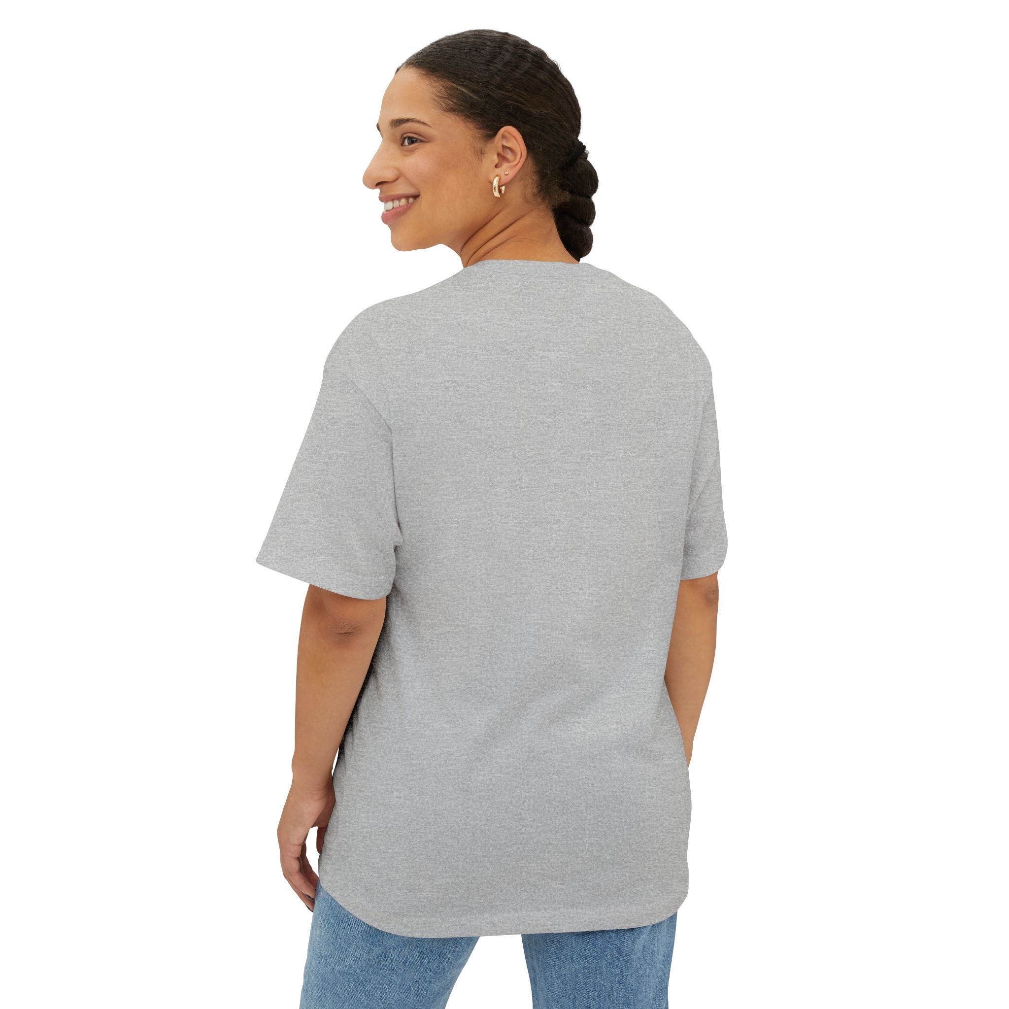Hairdresser Graphic Tee — "I’m a Hairdresser Not a Magician" Oversized Boxy T-Shirt